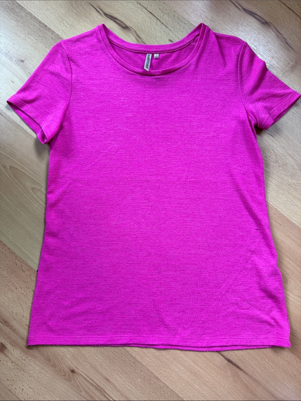 Banana Republic Short Sleeve Crewneck Top - Fuchsia